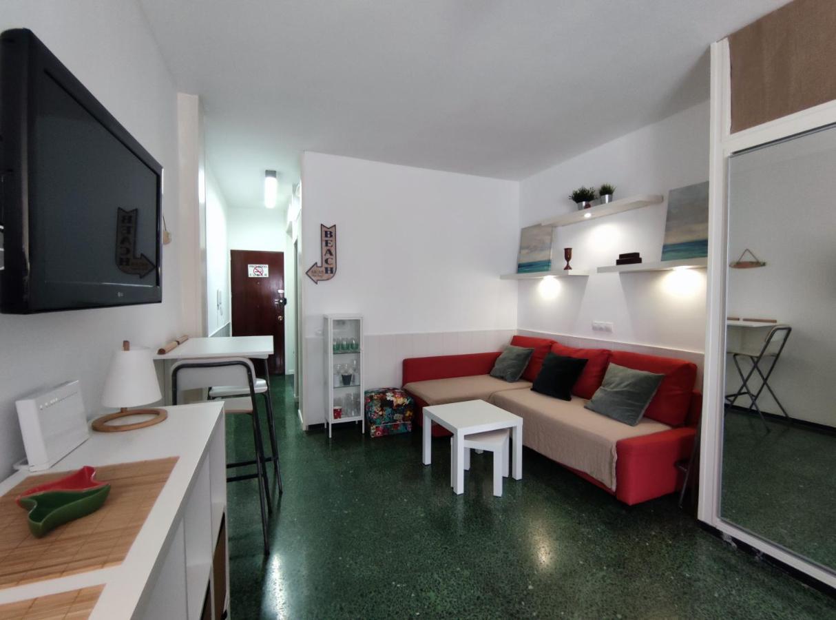 Estudio Interior En Playa De Las Canteras Apartment Las Palmas de Gran Canaria Ngoại thất bức ảnh