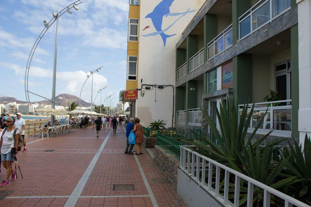 Estudio Interior En Playa De Las Canteras Apartment Las Palmas de Gran Canaria Ngoại thất bức ảnh